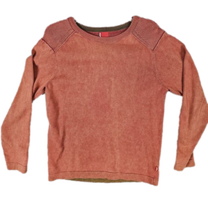 Levi's Men's Long Sleeve Pullover Sweater Burnt Orange Size Medium‎ 100% Cotton